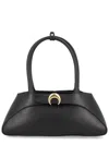 Marine Serre Aurora Baguette Bag In Black
