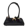 Marine Serre Aurora Mini Shoulder Bag In Black