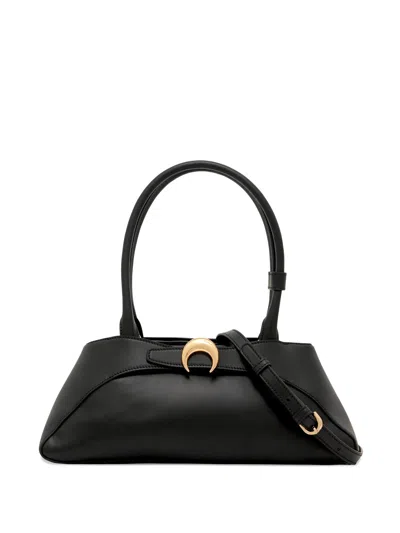 Marine Serre Aurora Shoulder Bag In Black