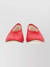 Marine Serre Ballerina Shoes Lilouh Collaboration Repetto In Red