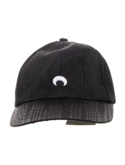 Pre-owned Marine Serre Baseball Cap In Black