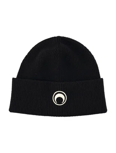 Marine Serre Beanie Moon In Black