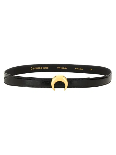 MARINE SERRE BELT WITH BUCKLE MOON