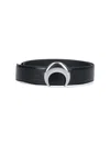 Marine Serre Moon Pin In Black
