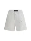 Shop Marine Serre Bermuda Shorts