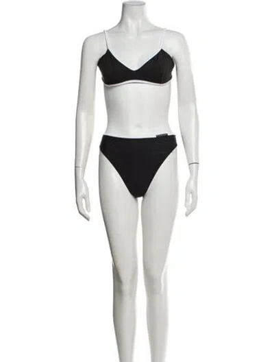 Pre-owned Marine Serre Bikini In White