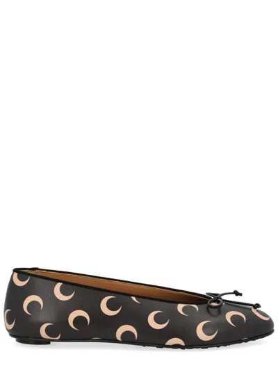 Marine Serre Black Cas Flats