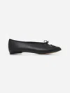 Marine Serre Black Lilou Ms X Repetto Ballet Flats