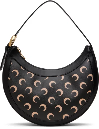 Marine Serre Black Moon Canvas Eclips Bag