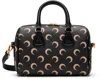 Marine Serre Black Moon Canvas Strike Bag