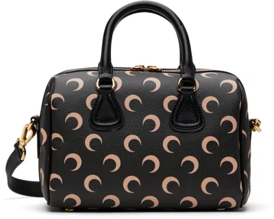 Marine Serre Black Moon Canvas Strike Bag