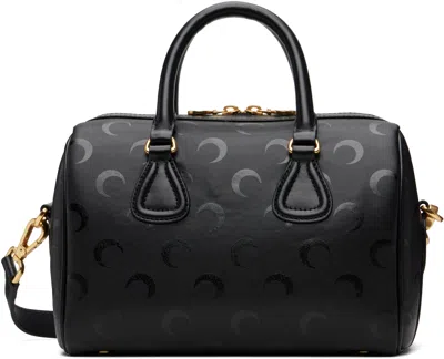 Marine Serre Black Moon Canvas Strike Bag