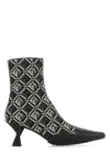 Marine Serre Boots In Black