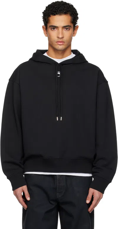 Marine Serre Black Moon Logo Hoodie