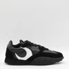Marine Serre Ms Rise Leather Sneakers