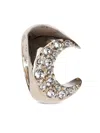 Marine Serre Silver Platted Ring In Silver