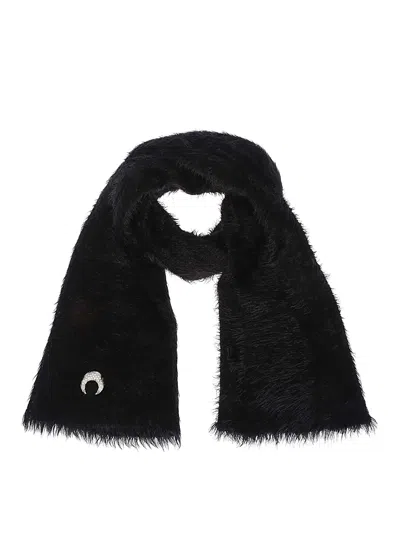 MARINE SERRE WILD PUFFY KNIT SCARF