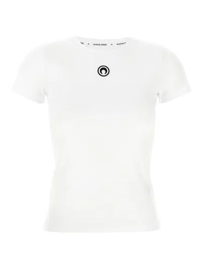 MARINE SERRE CAMISETA - BLANCO