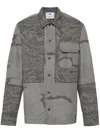 Marine Serre Pattern Printed Casual Jacket