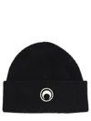 Marine Serre Cap With Logo In Black
