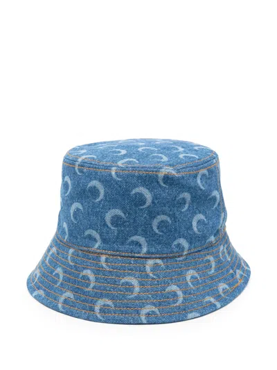 MARINE SERRE MARINE SERRE CAPPELLO BUCKET MOON