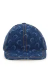Marine Serre Moon Laser Baseball Hat In Blue
