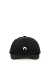 Marine Serre Cappello Da Baseball Con Logo In Black