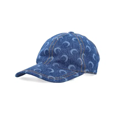 Marine Serre Caps In Blue
