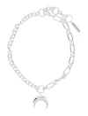 Marine Serre Charm Necklace In Silver