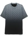 Marine Serre Cotton Jersey T-shirt In Grey