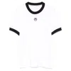 Marine Serre Crescent Moon-embroidered T-shirt
