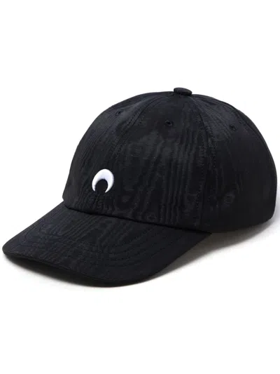 Marine Serre Crescent Moon Baseball Hat In Black
