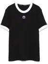 Marine Serre Crescent Moon-embroidered T-shirt In Black