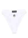 Marine Serre Crescent Moon Organic-cotton Briefs In White