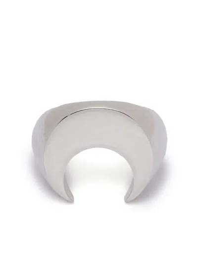 Marine Serre Polierter Ring In Silver
