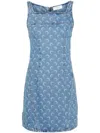 Marine Serre Dresses In 蓝色