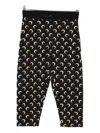 Marine Serre Crescent Moon-print Trousers In Black