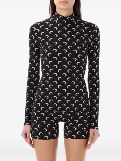MARINE SERRE MARINE SERRE CRESCENT MOON TOP