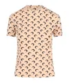 Marine Serre Moon T-shirt In Nude