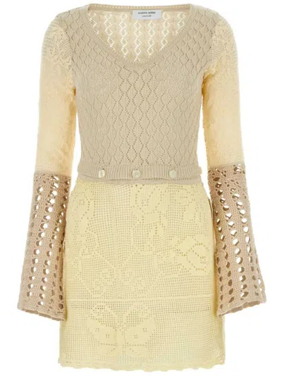 Marine Serre Dress In Multicoloured