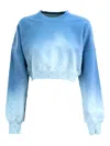 Marine Serre Cropped Sweatshirt