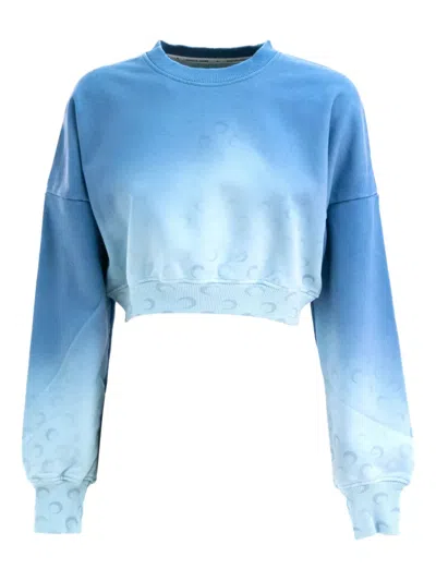 Marine Serre Cropped Sweatshirt