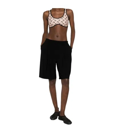 Marine Serre Cropped Tank Top In Multi
