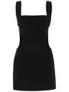 Marine Serre Dresses In Black