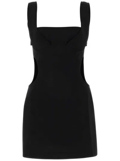 MARINE SERRE CUT-OUT MINI DRESS