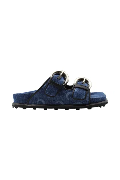 MARINE SERRE DENIM MS GROUND SANDAL