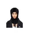 Marine Serre Drawstring Cap In Black