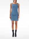 Marine Serre Dresses In Blau