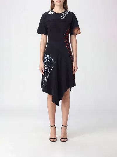 Marine Serre Dress Woman In Black