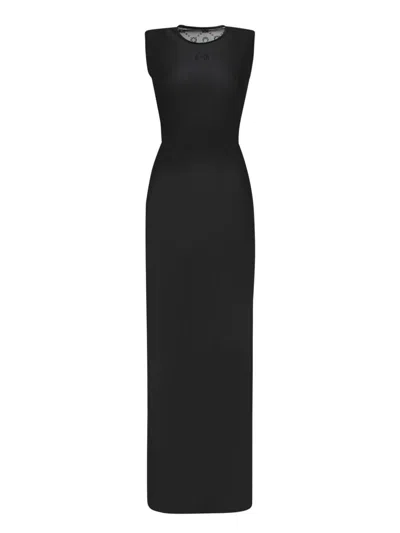 Marine Serre Dresses In Black